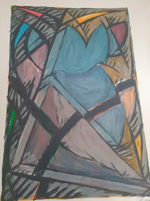 Jacques Poli - Litho, Composotion I kopen? Bied vanaf 35!