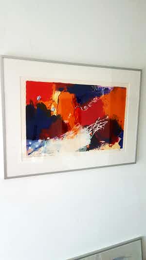 Alexander Vogels - Prachtig abstract werk verkocht voor € 75!
