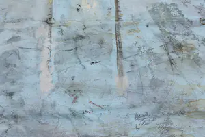 Niet of onleesbaar gesigneerd - Olieverf op industrieel zeil, Vers 4 (Zeer groot) kopen? Bied vanaf 1!