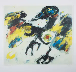 Charlotte Molenkamp - Litho, Vogel - Ingelijst kopen? Bied vanaf 50!