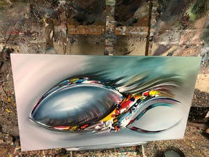 Gena - Abstract Blue Light kopen? Bied vanaf 1!