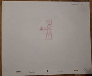 Matt Groening - originele productie tekening, The Simpsons, Marge kopen? Bied vanaf 1!