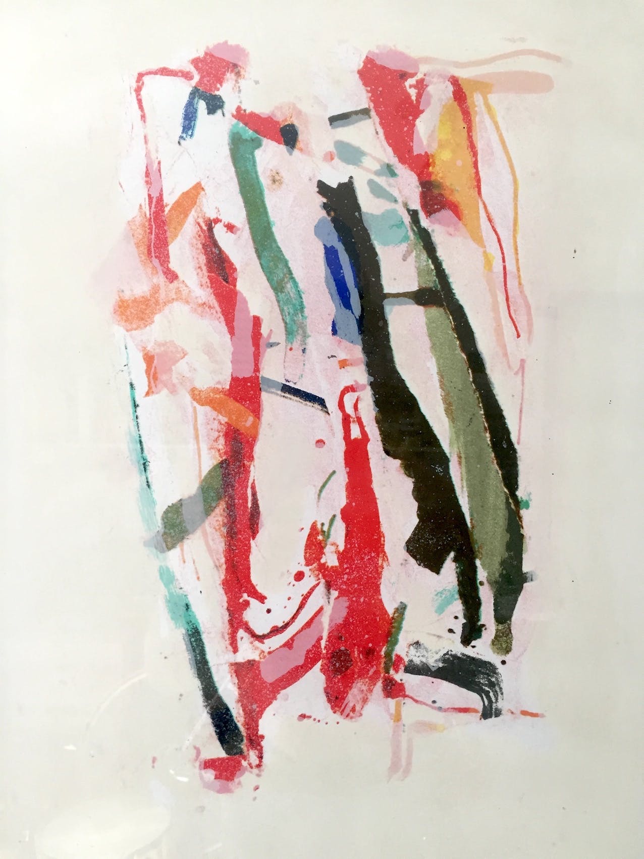 Hans Meyer Petersen - Lithografie, Ingelijst verkocht voor € 75!