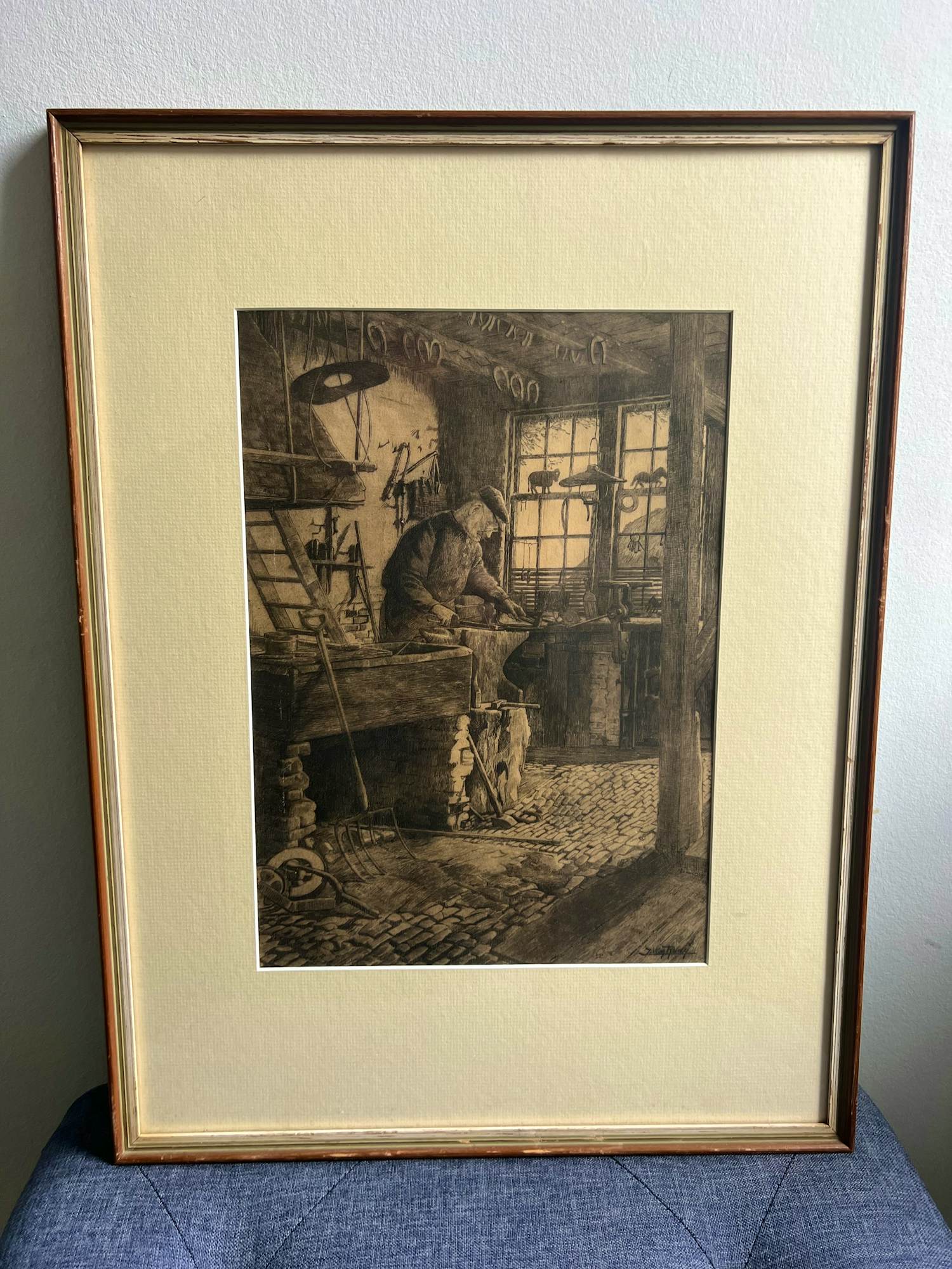 Jozef van Raay - De smederij kopen? Bied vanaf 35!