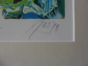 JAS - Zeefdruk-Mabel Violet - Ingelijst kopen? Bied vanaf 35!