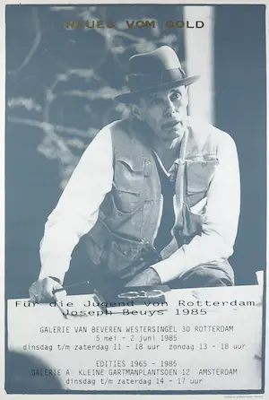 Joseph Beuys - Lot van twee affiches, Neues vom Gold & Beuys kopen? Bied vanaf 100!