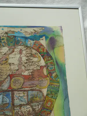 Kees de Waal - (1922-2025): Ingelijst, Gemengde techniek , ‘Quo Vadis’ – 1999 kopen? Bied vanaf 250!