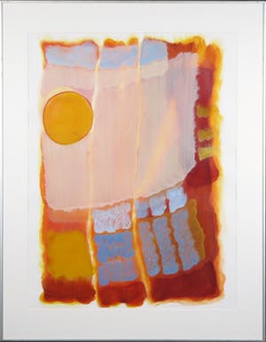 Tineke Looman - Olieverf op canvaspapier, Flowers in the sun - Ingelijst (Groot) kopen? Bied vanaf 20!