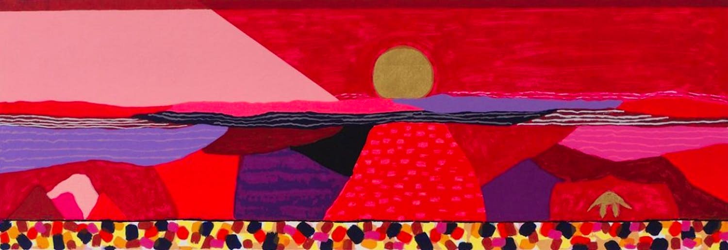 Ronald Boonacker - Kleurenzeefdruk BONAIRE Handgesigneerd kopen? Bied vanaf 125!