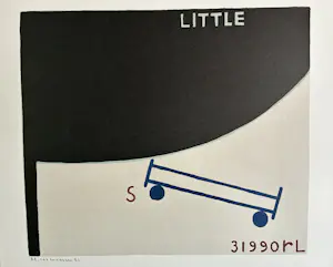 Reinier Lucassen - zeefdruk - little kopen? Bied vanaf 80!
