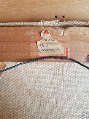 Niet of onleesbaar gesigneerd - Een slootje in de lente kopen? Bied vanaf 10!