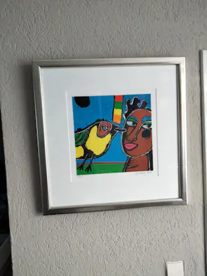 Corneille - SETJE ZEEFDRUKKEN 2 STUKS :La femme et l´oiseau 1/la femme et l´oiseau 2 kopen? Bied vanaf 245!