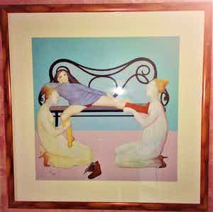 Leonor Fini - De Dienstbaarheid verkocht voor € 175!