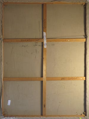 Pieter Engels - Acryl op doek, Zonder titel - Ingelijst (Zeer groot) kopen? Bied vanaf 1!