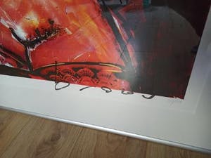 Herman Brood - Torso Red, zeefdruk (mooi ingelijst, groot) kopen? Bied vanaf 695!