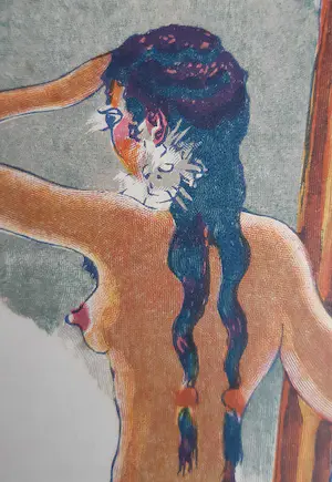 Kees van Dongen - houtgravure - Rose-Dans-Le-Calice Chez Le Roi Derbas kopen? Bied vanaf 50!