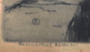 Jan Sirks - Gezicht op de haringvliet met het Witte Huis kopen? Bied vanaf 45!