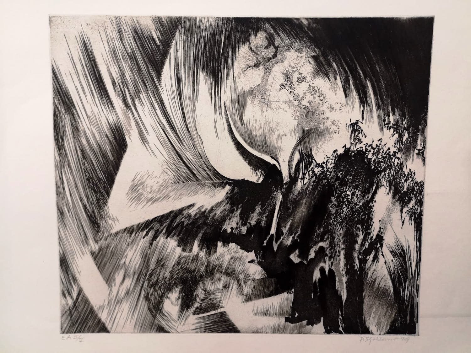 Peter Sjoblom - Abstracte ets kopen? Bied vanaf 1!