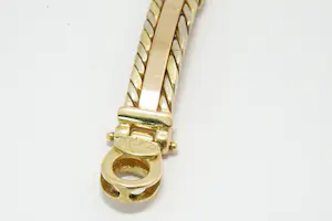 29 - Massief 18 karaats geel-gouden fantasie armband - lengte 21cm kopen? Bied vanaf 1500!