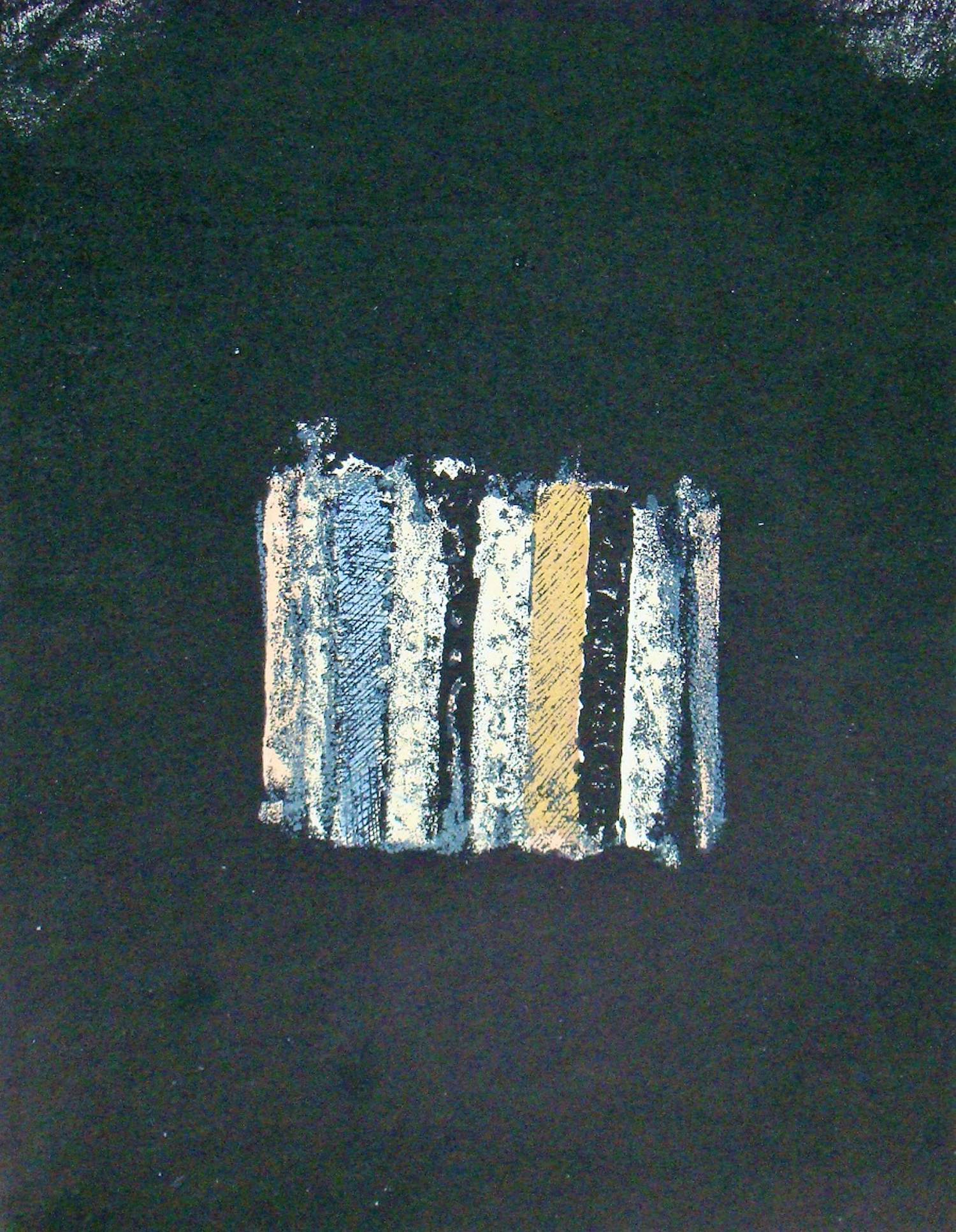 César - Abstracte compositie - 1963 - Originele lithografie kopen? Bied vanaf 180!