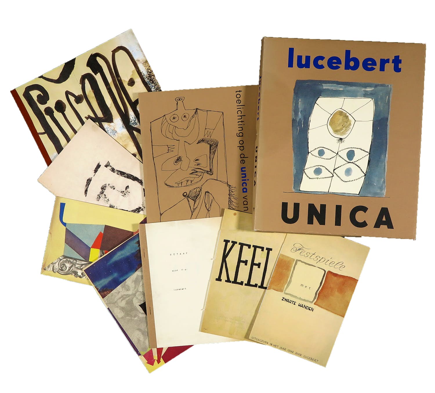 Lucebert - Unica - Uitgave door het Stedelijk Museum Amsterdam kopen? Bied vanaf 1!