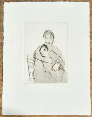 Constant - Moeder en kind - 10 handgesigneerde exemplaren kopen? Bied vanaf 195!