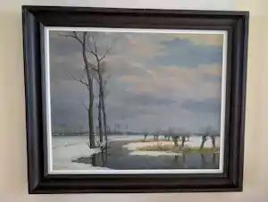 Karel Van Lerberghe - Winterlandschap verkocht voor € 125!