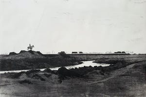 Henk Huig - Amazone, aquatint ets kopen? Bied vanaf 40!