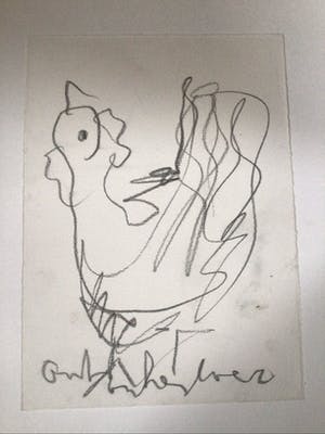 Anton Heyboer - Haantje kopen? Bied vanaf 100!