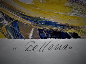 JAS - Atelier le Bateau - gesigneerd Expressionistisch Litho "Bellona" fraai gelijst. kopen? Bied vanaf 10!