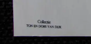 Joop Moesman - Litho: Handen - Voor de Petitentjes kopen? Bied vanaf 150!