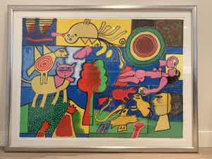 Corneille - Autour de l'arbre magique verkocht voor € 900!