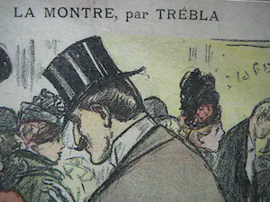 Theophile Alexandre Steinlen - La Montre ,par Trebla kopen? Bied vanaf 25!