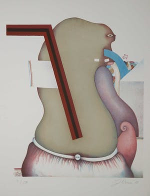 Jorg Reme - Litho, Zonder titel kopen? Bied vanaf 1!
