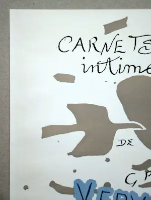 Georges Braque - Charnets intimes - 1955 - Originele lithografie - Mourlot - Verve kopen? Bied vanaf 80!