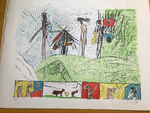 Roberto Matta - abstracte vormen kopen? Bied vanaf 125!