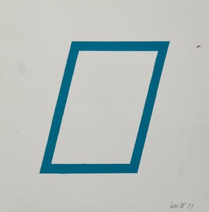Sol LeWitt - Geometric Figure kopen? Bied vanaf 300!