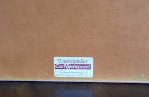 Sarika Goth - Vaas met bloemen (+ kunstboek Goth) kopen? Bied vanaf 220!