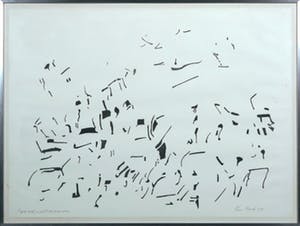 Henri Plaat - Litho, Zonder titel - Ingelijst kopen? Bied vanaf 50!