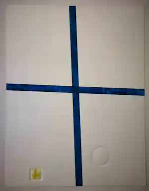 JCJ VANDERHEYDEN - Blauw kruis. vendu pour 115€ !