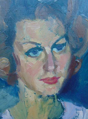 Hugo Brouwer - Dame in roze jurk kopen? Bied vanaf 100!