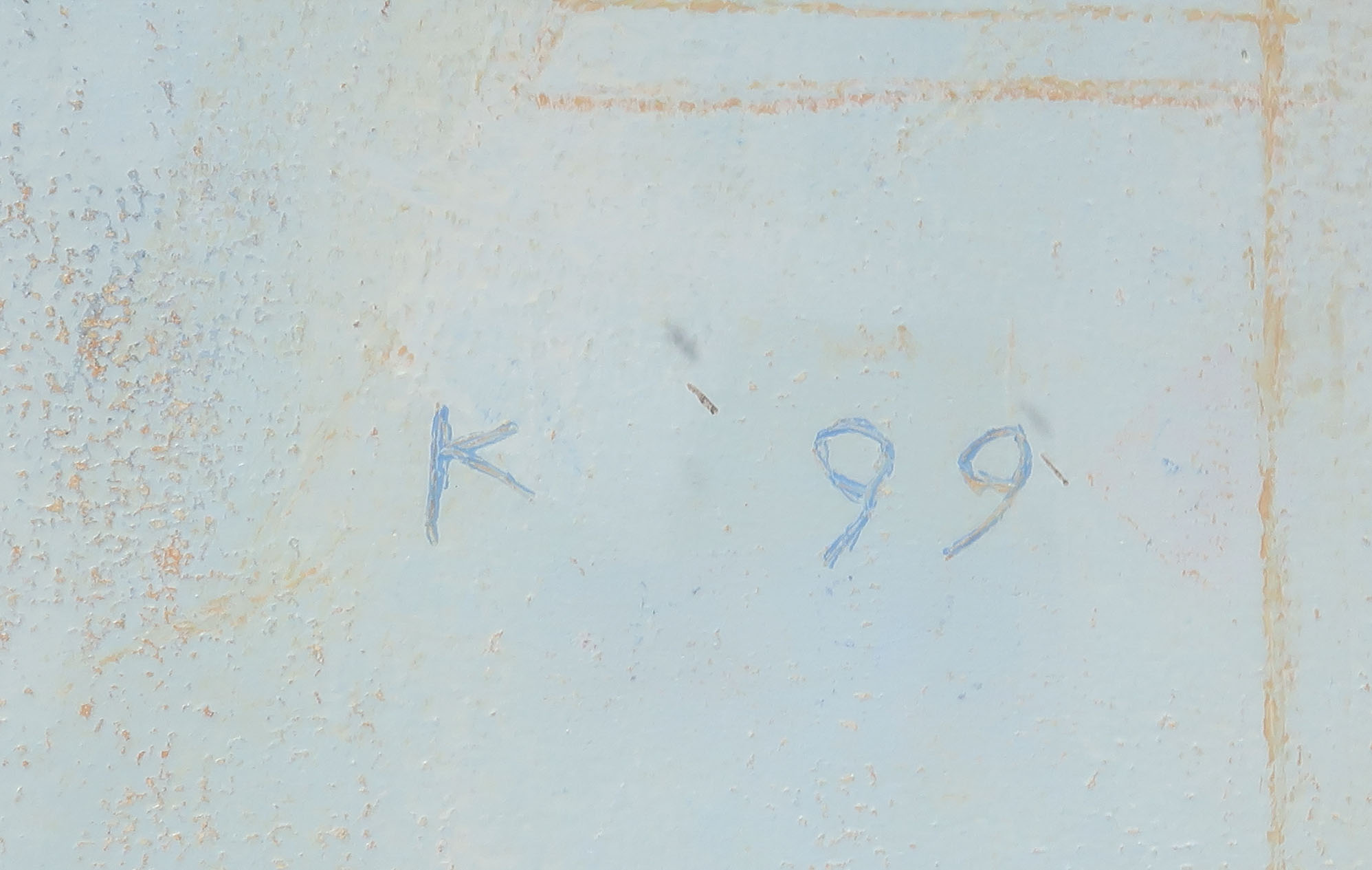 Aafke Kelly - Olieverf op papier, Rythm and Blue - Ingelijst (Groot) kopen? Bied vanaf 50!