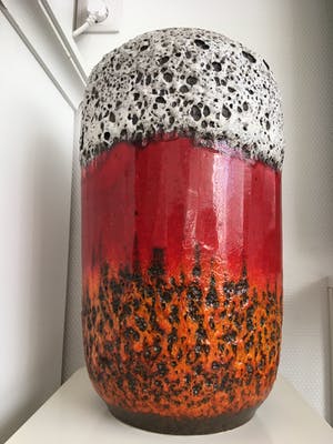 Scheurich Keramik - Grote 40 cm! Fat Lava vaas kopen? Bied vanaf 50!