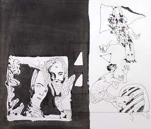 Lucebert - gesigneerde ets verkocht voor € 240!