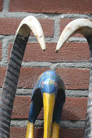 Niet of onleesbaar gesigneerd - Prachtig Afrikaans Gouro Gu Zaouli Masker (20e eeuw) kopen? Bied vanaf 1!