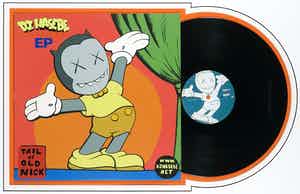 KAWS - DJ Hasebe album, Tail of Old Nick - Ingelijst verkocht voor € 1!