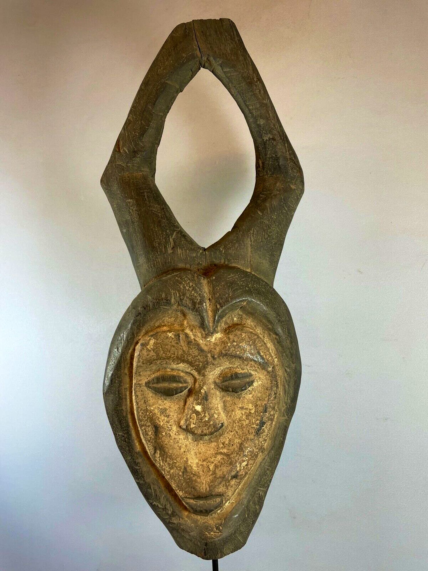 Lega - 220554 - African mask from the Lega Bwami - Congo. verkocht voor € 45!