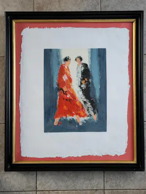 Wil Willemsen - Red Dress. kopen? Bied vanaf 75!