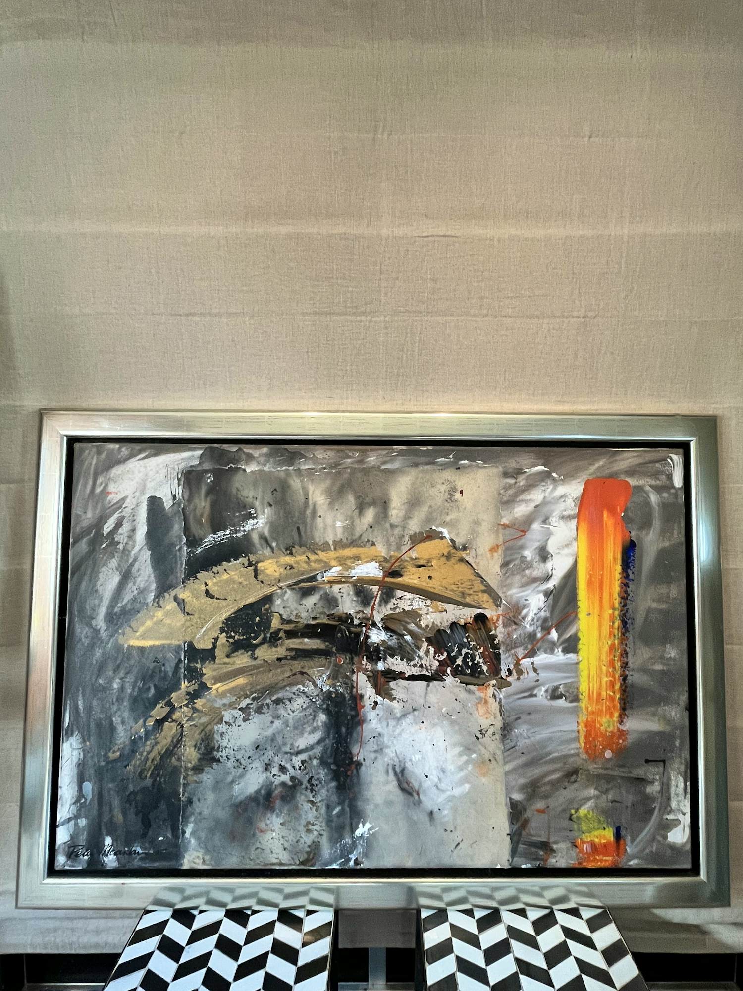 Peter Maasdam - Roaring silence kopen? Bied vanaf 450!