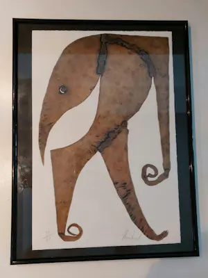 Reinhoud D'Haese - ets, handgesigneerd, oplage 40 stuks, ingelijst kopen? Bied vanaf 190!